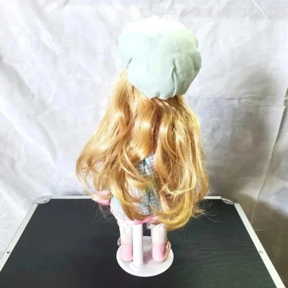 VINTAGE | Porcelain Doll sz 14" Tall - Picture 7 of 9